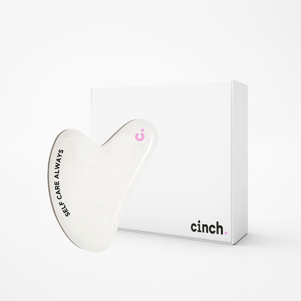 The Cinch Gua Sha - White Quartz